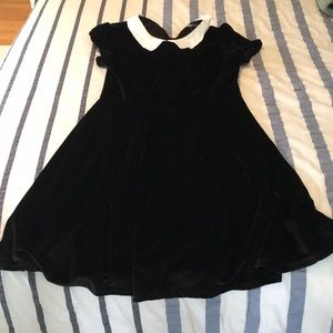 Wednesday Addams Velvet Dress